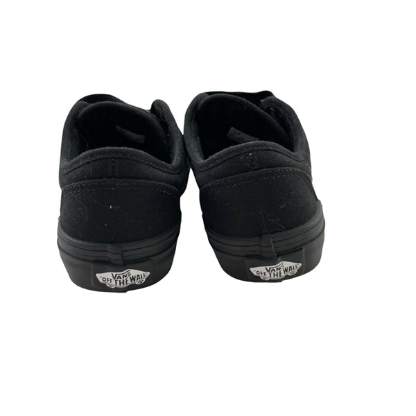Vans Black Sneakers - Size 3Y Big Kids