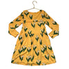Mini Rodini Yellow Lily of The Valley Dress - Size 5-7Y