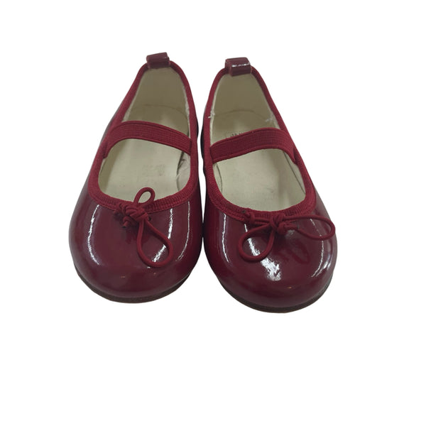 Janie and Jack Red Patent Leather Shoes - Size 6