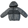 North Face Gray Hooded Winter Jacket - Size 3T