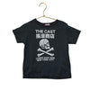 The Cast Black Skull T-Shirt - Size 3