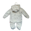 Magnetic Me Ivory Sherpa Bunting - Size 3-6 Mo