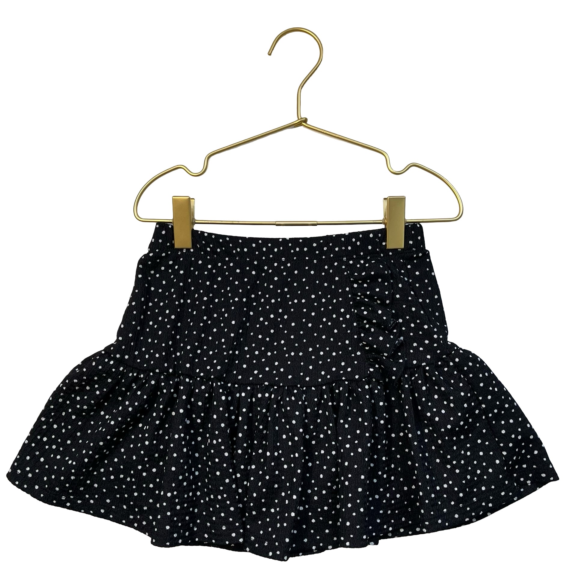 btween Black & White Dot Skirt - Size 5