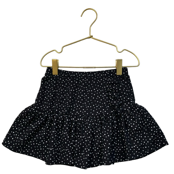 btween Black & White Dot Skirt - Size 5
