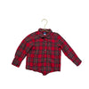 Old Navy Red Tartan Plaid Button Down - Size 2T