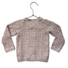 Janie and Jack Pink Cable-Knit Cardigan Sweater -  Size 12-18 Mo