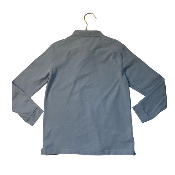 Zara Light Blue Polo Shirt - Size 8