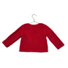 Children's Place Red Sherpa Reindeer Sweatshirt - Size 18-24 Mo