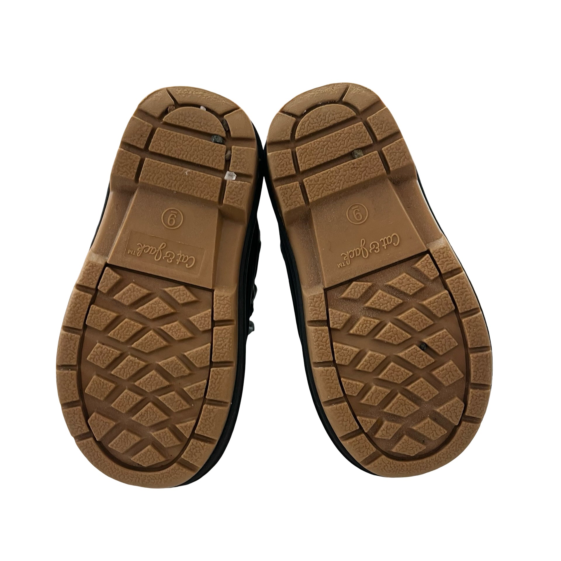 Cat & Jack Black Winter Boots - Size 9