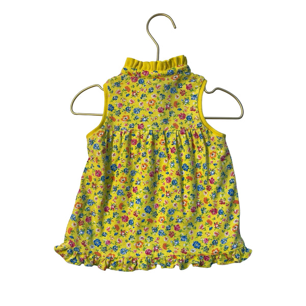 Ralph Lauren Yellow Floral Shirt - Size 18 Mo