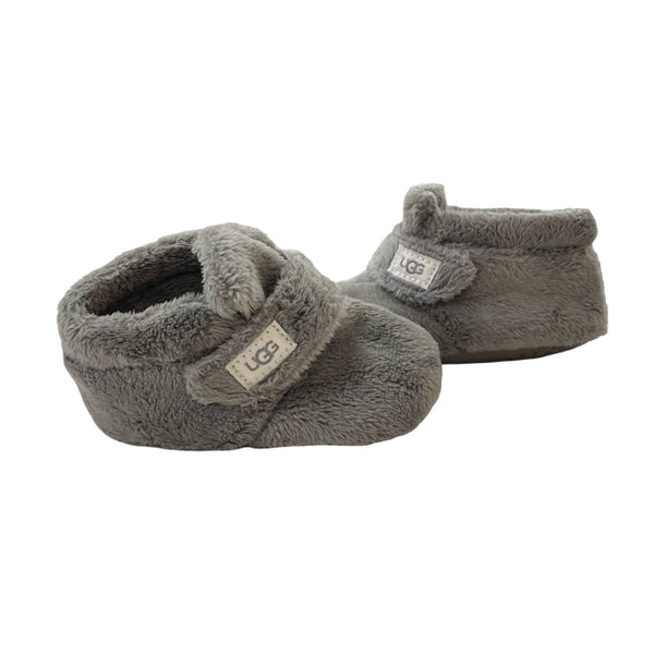 UGG Gray Fleece Booties - Size 4-5
