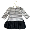 Baby Gap Ivory & Black 'Boo' Sweatshirt & Tulle Dress - Size 6-12 Mo