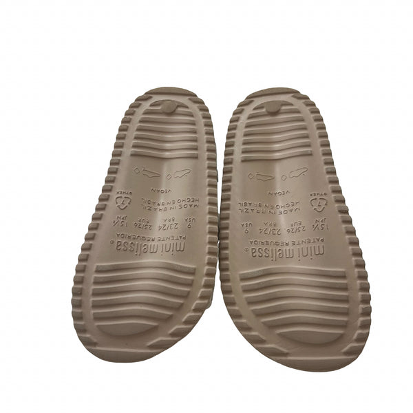 Mini Melissa Ivory Sandals - Size 9