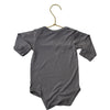 Kate Quinn Gray Onesie Bodysuit - Size 3-6 Mo