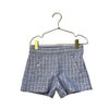 Janie and Jack Lavender Metallic Tweed Shorts - Size 5