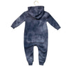 Baby Gap Blue Tie-Dye Hooded One Piece - Size 12-18 Mo