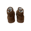 Zara Brown Faux Suede & Fur Lined Boots - Size 23 (7)