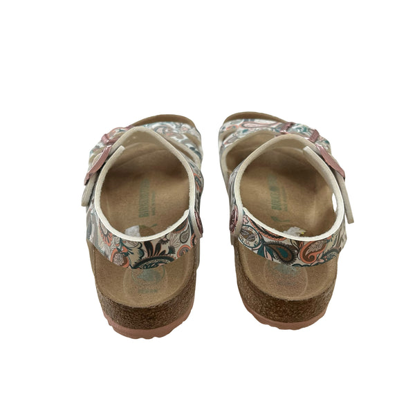 Birkenstock Pastel Floral & Paisley Sandals - Size C13 (31)
