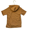 Zara Mustard Yellow Hooded Shirt - Size 3-4