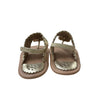 Jack Rogers Gold Metallic Leather 'Baby Jacks' New in Box - Size 6-9 Mo