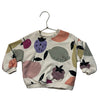 Zara Ivory & Pastel Fruit Print Sweatshirt - Size 1.5Y
