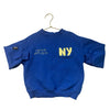 Zara Royal Blue 'NY - The Pulse of Lights' Sweatshirt - Size 5
