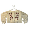 Louise Misha Ivory Embroidered Blouse - Size 5Y