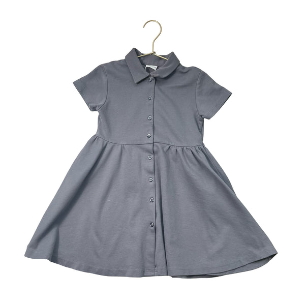 Zara Gray Polo Shirt Dress - Size 8