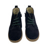 Jacadi Navy Suede Ankle Boots - Size 26 (9.5)