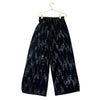 Zara Black Velvet & Sequin Pattern Pants - Size 9