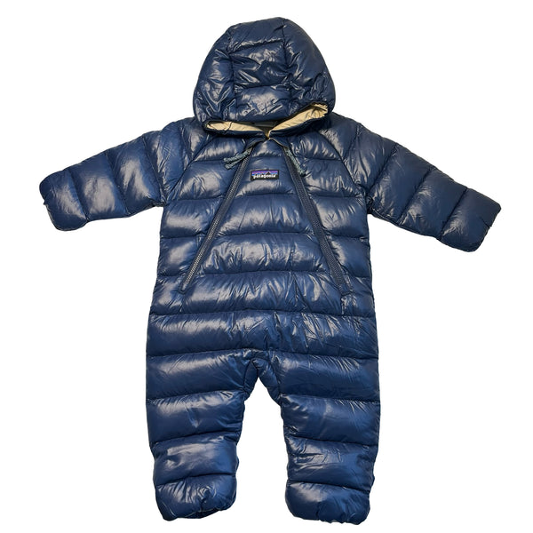 Patagonia Navy Puffer Bunting - Size 0-3 Mo