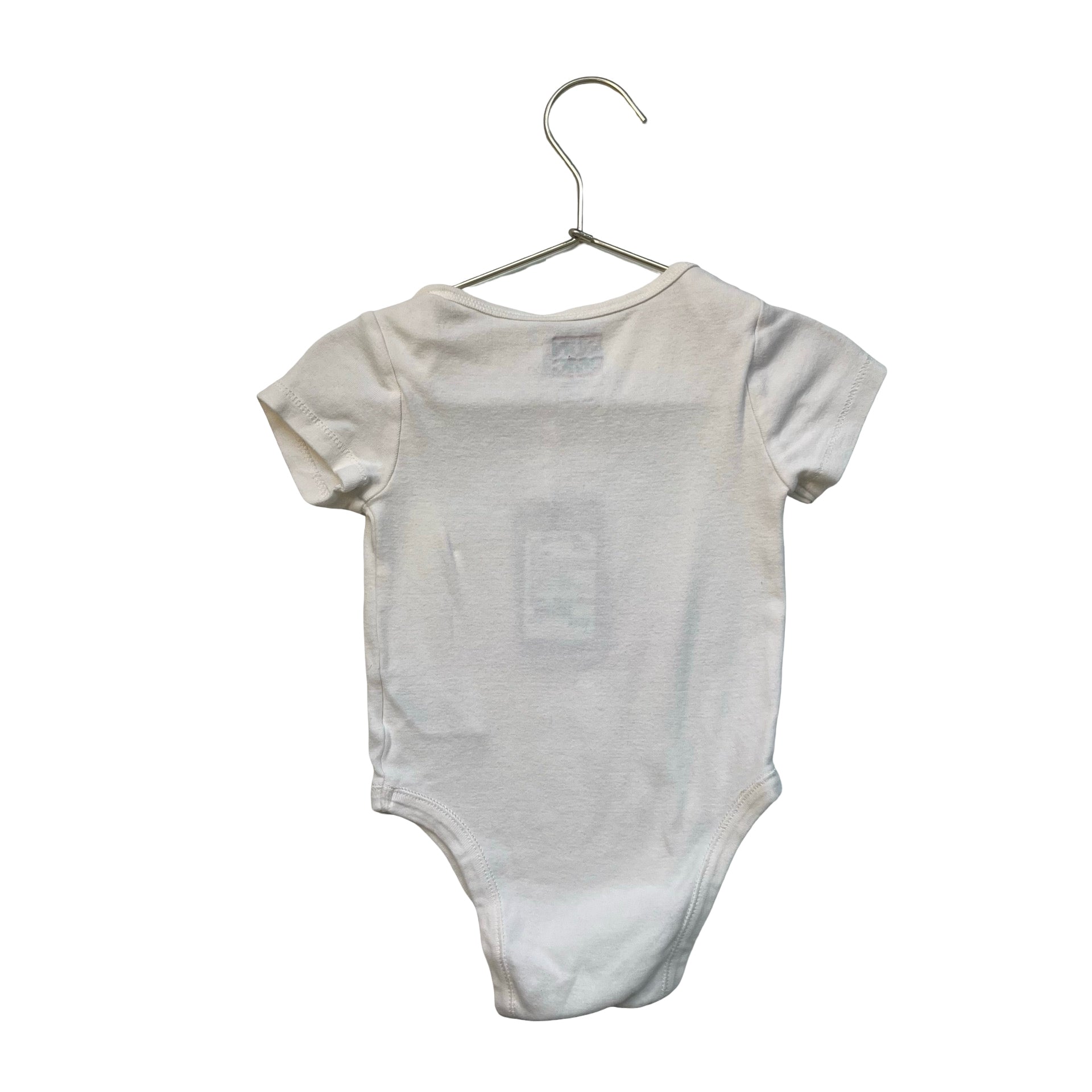 Run DMC Ivory Graphic Onesie Bodysuit - Size 18-24 Mo