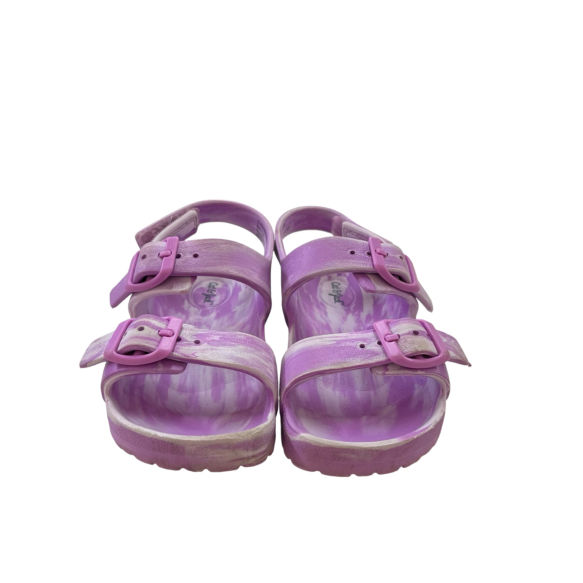 Cat & Jack Lavender Swirl Sandals - Size 10