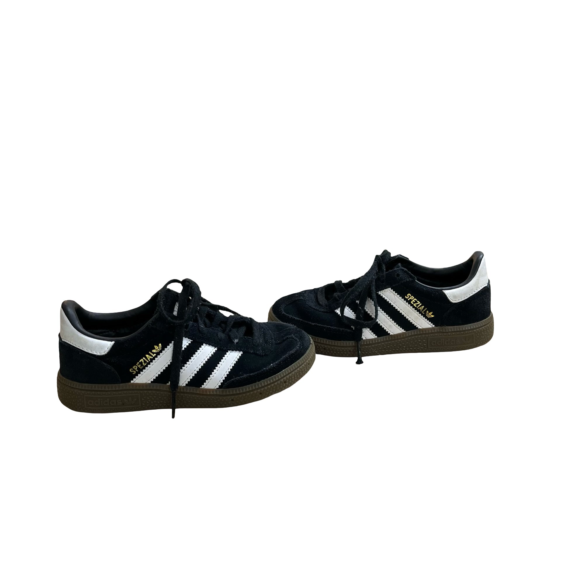 Adidas Spezial Black & White Sneakers - Size 12K