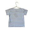Pati De St Barth Blue Striped T-Shirt - Size 4