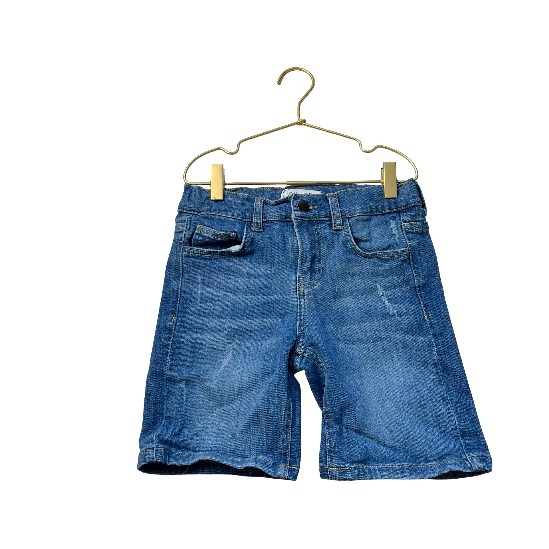 Zara Distressed Denim Shorts - Size 10