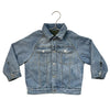 Zara Reversible Denim & Green Quilted Jacket - Size 2-3