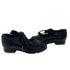Capezio Black Patent Tap Shoes - Size 8.5 Wide
