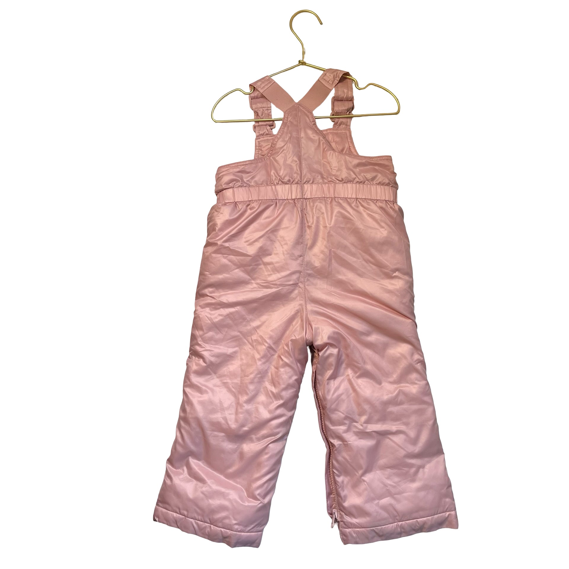 Baby Gap Pink Snow Bib - Size 2