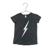 Childhoods Clothing Dark Gray Bolt T-Shirt - Size 12-18 Mo