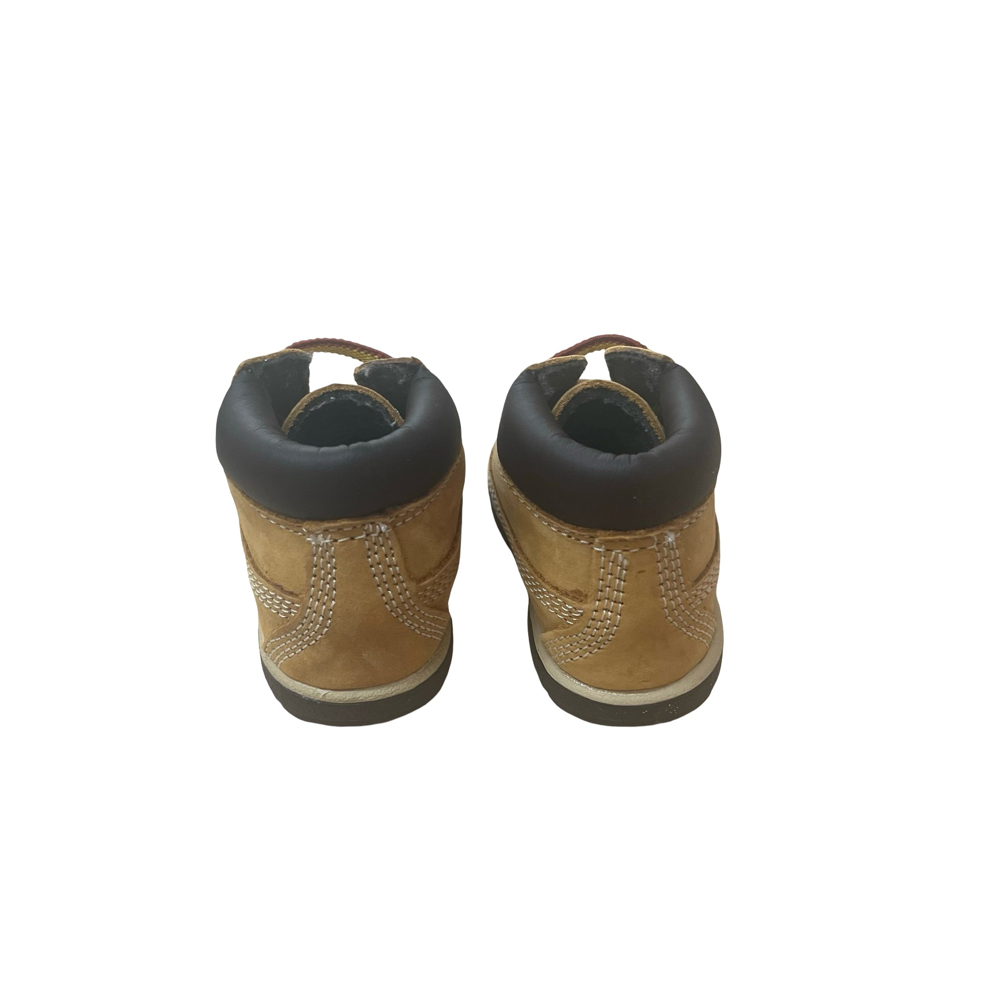 Timberland Tan Leather Baby Boots - Size 1
