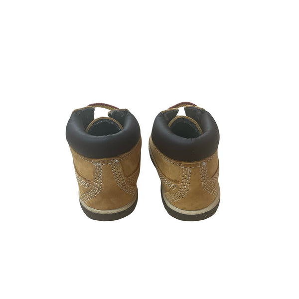 Timberland Tan Leather Baby Boots - Size 1