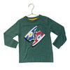Mish Boys Green Sneaker Graphic Shirt - Size 3