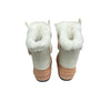 Cat & Jack Ivory & Peach Unicorn Winter Boots - Size 5