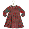 Rachel Riley Red & Green Plaid Dress - Size 2Y