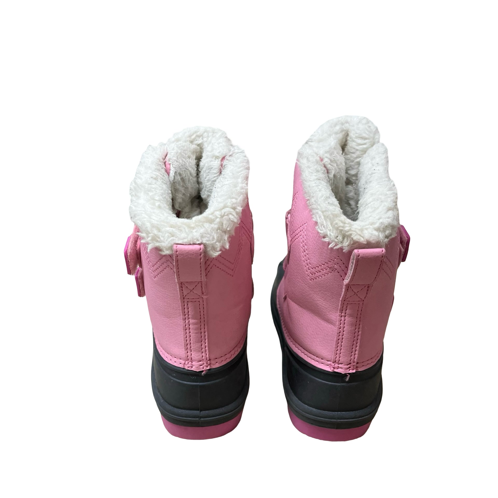 Cat & Jack Pink Winter Boots - Size 10