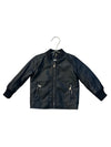 Primark Black Faux Leather Jacket - Size 12-18 Mo