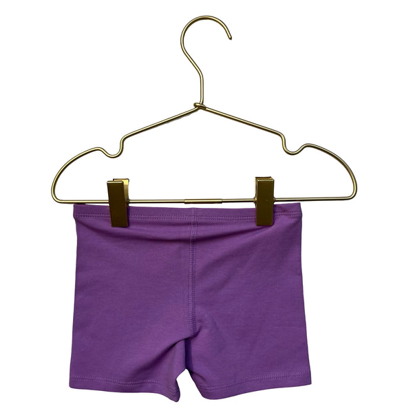 Primary Lavender Cartwheel Shorts - Size 2-3
