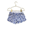Janie and Jack Ivory & Blue Floral Terry Shorts with Tag -  Size 18-24 Months