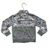 Nike Gray Camouflage Zip-Up Track Jacket - Size 24 Mo